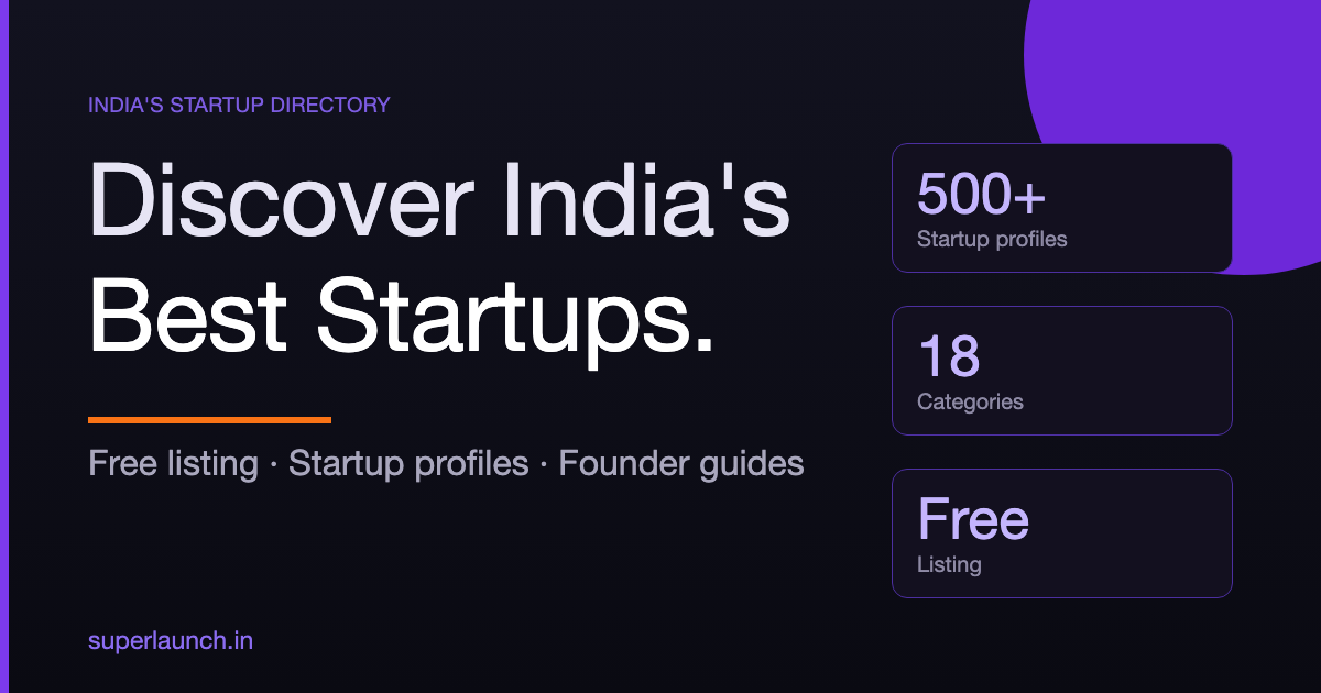 Super Launch — India's Startup Discovery Platform